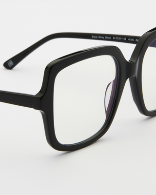 Elara Shiny Black Lesebrillen