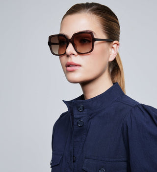 Elara Dark Brown Sonnenbrillen