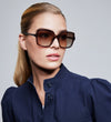 Elara Dark Brown Sonnenbrillen