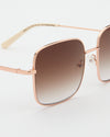 Wilma Rose Gold Zonnebrillen