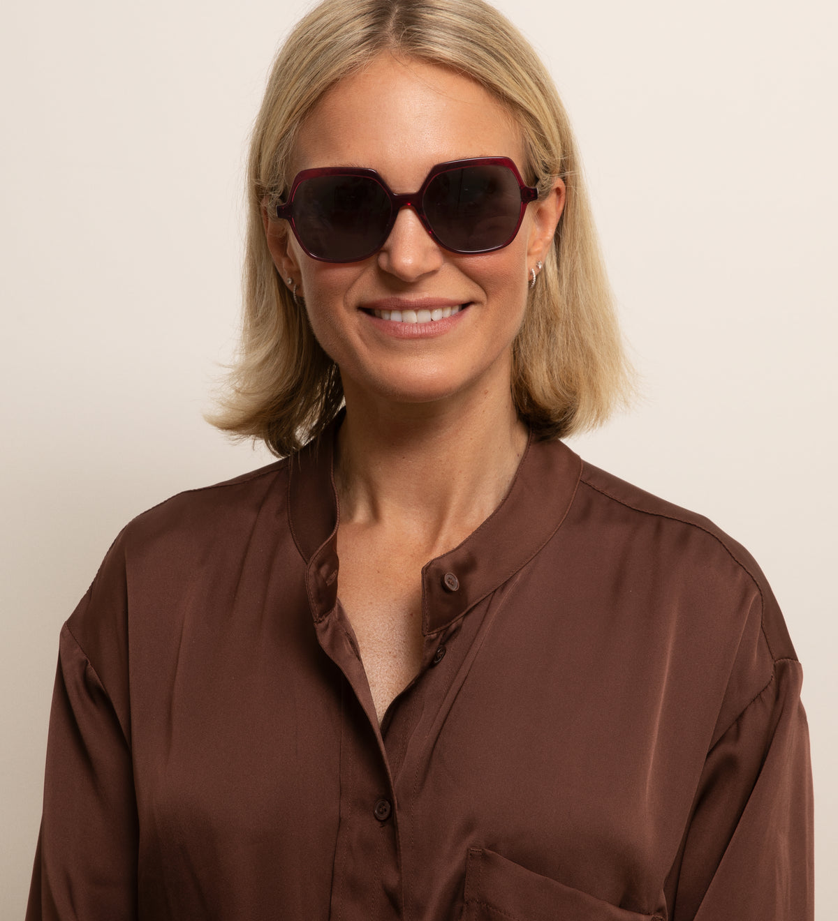 Andrea Wine Red Progressive Sun Readers