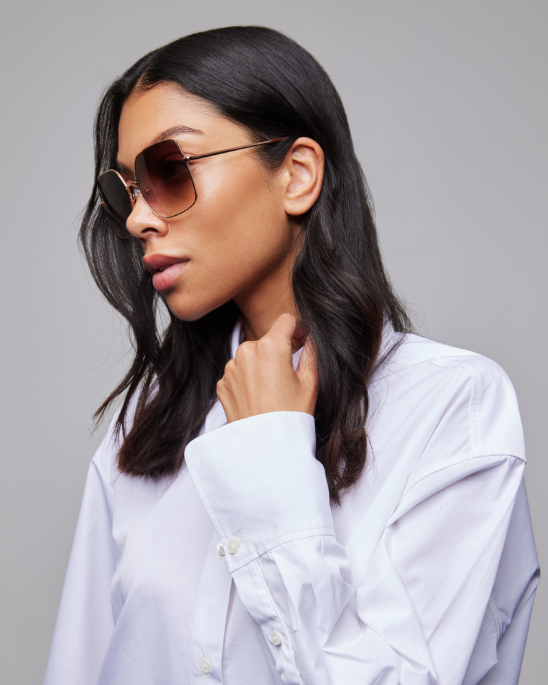 Billie Rose Gold Sunglasses