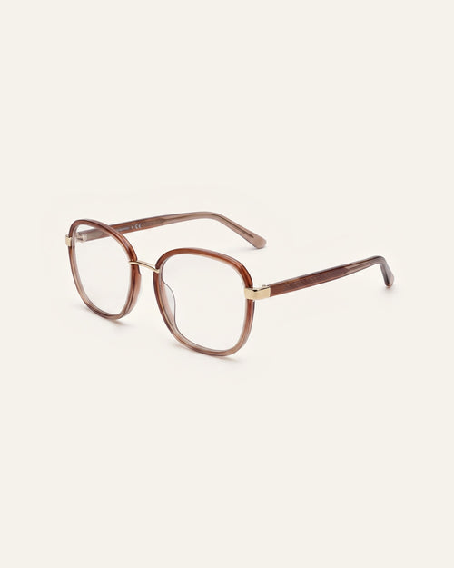 Celine Honey Havana Readers, three quarter