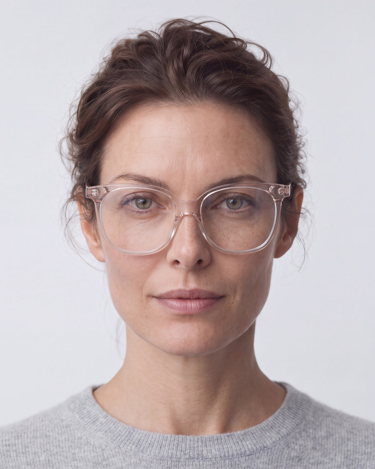 Maya Rose Quartz Readers, worn