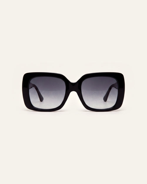 Mio Black Sunglasses, front