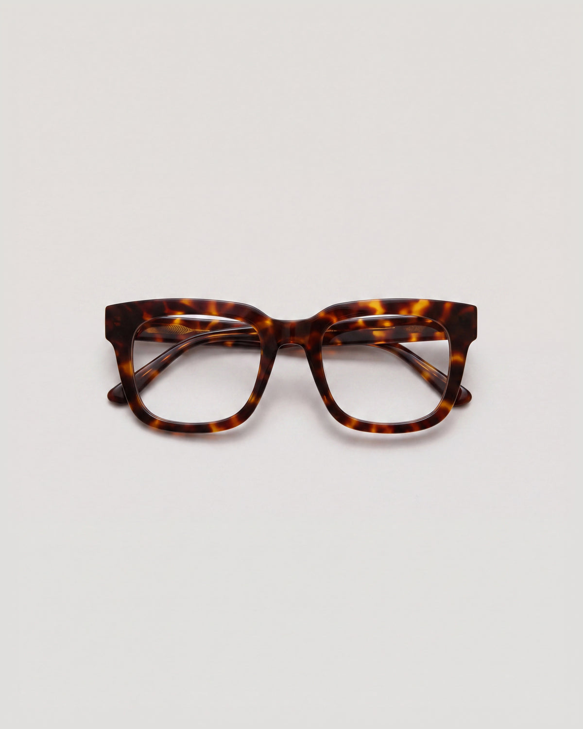 GLAS Dahlia Turtle Brown Blue Light – front view