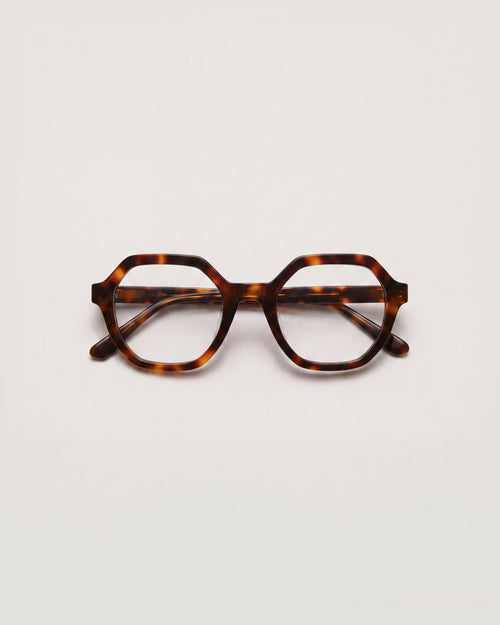 GLAS Lotus Havana Turtle Brown Readers – front view